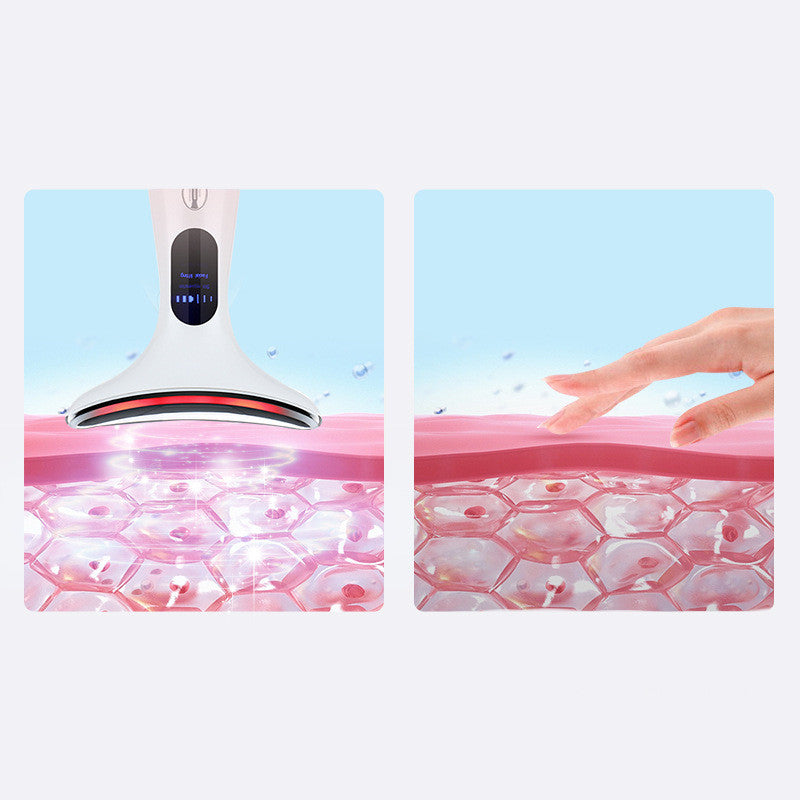 LED Facial Wand – 4-Mode Light Therapy & Warming Skincare Device