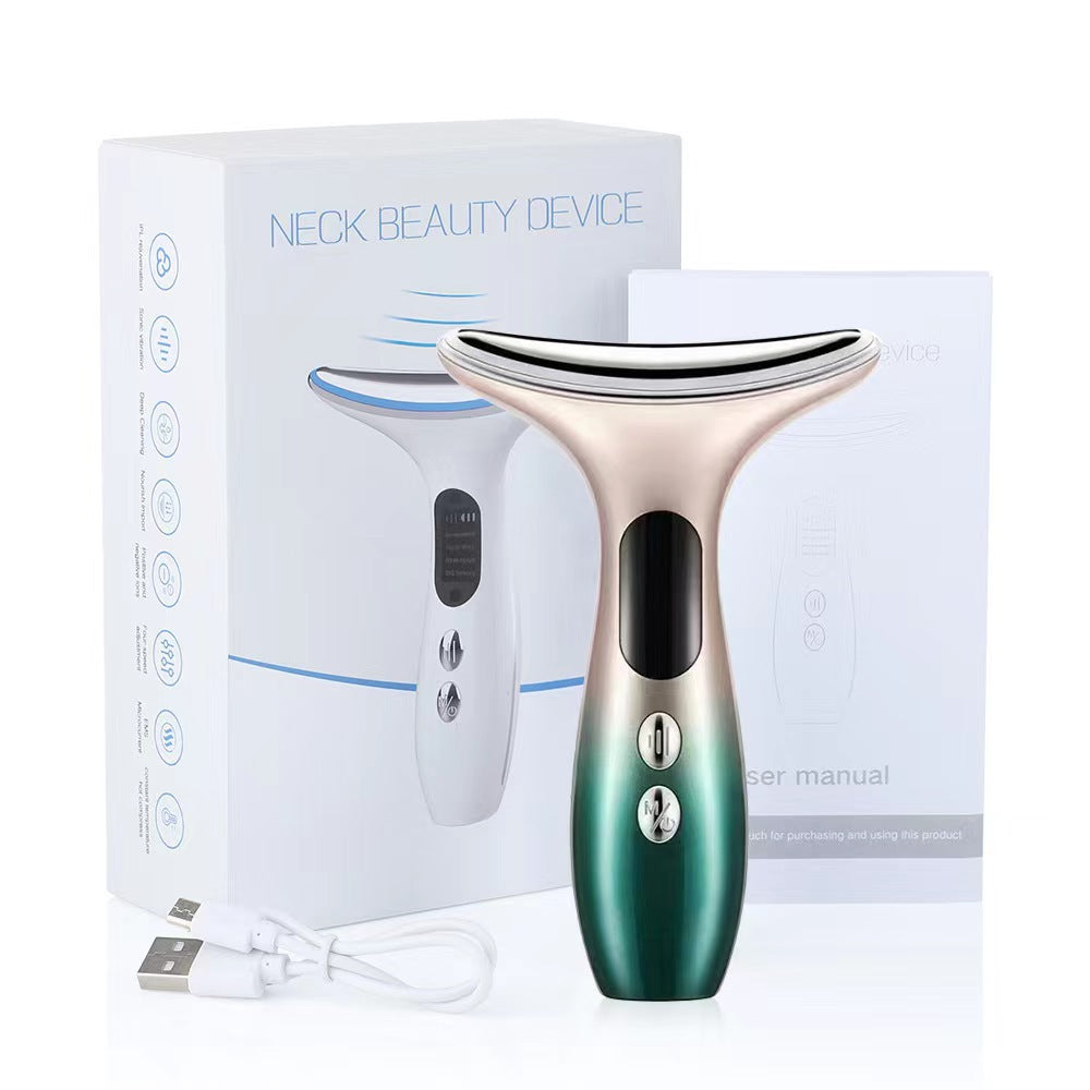 LED Facial Wand – 4-Mode Light Therapy & Warming Skincare Device